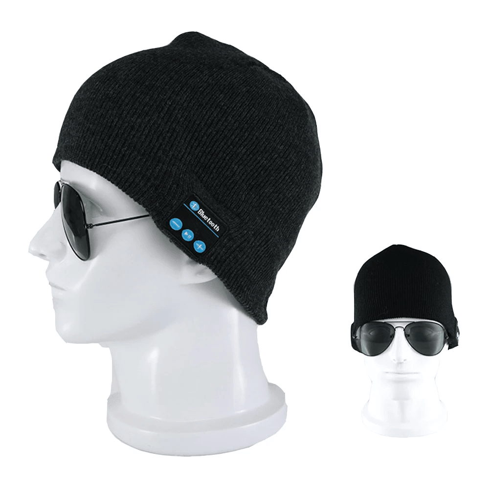 Bluetooth Beanie With Speakers & Mic, Hands-Free Winter Hat for Music & Calls