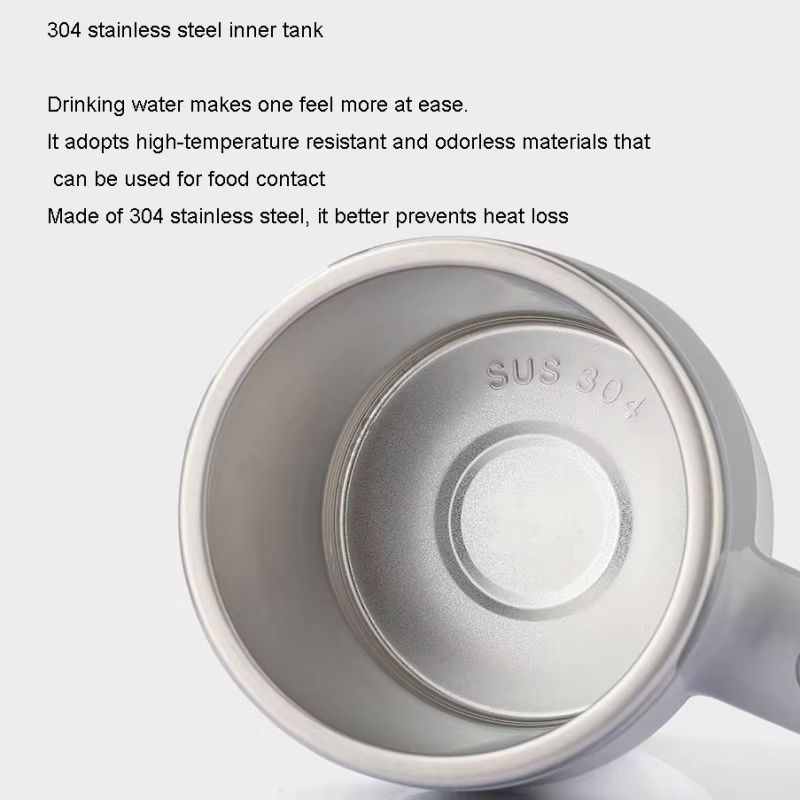 Fully Automatic Mixing Mug – Rechargeable, Wireless Coffee Cup with Warm-keeping Function, Novel Design
