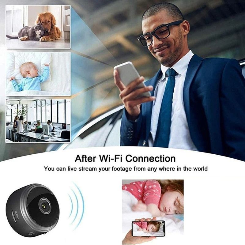 Compact Wireless HD Night Vision Camera