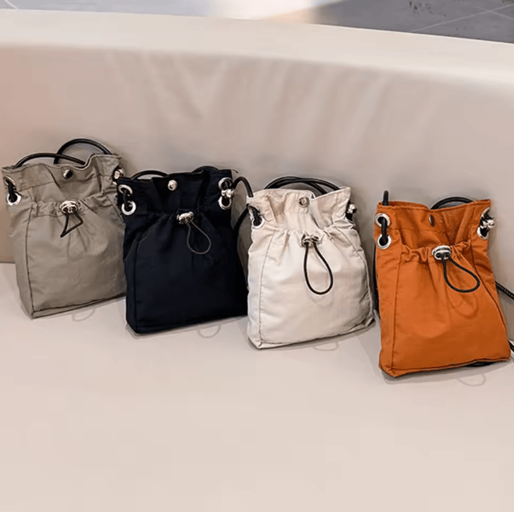 Nylon Crossbody Bag Mini Phone Wallet Multifunctional Square Shoulder Messenger Purse