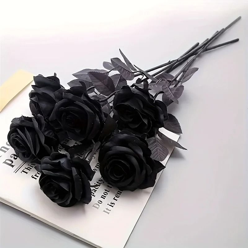 Midnight Noir Gothic Rose Bouquet
