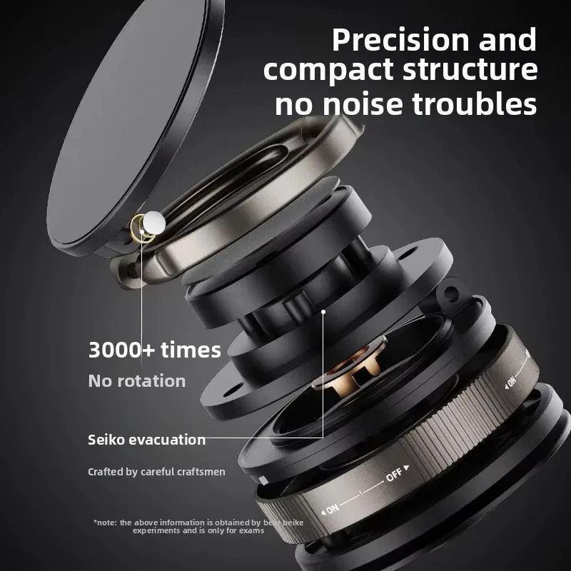 Vacuum Magnetic Phone Holder with Strong Suction Cup Adjustable Stand