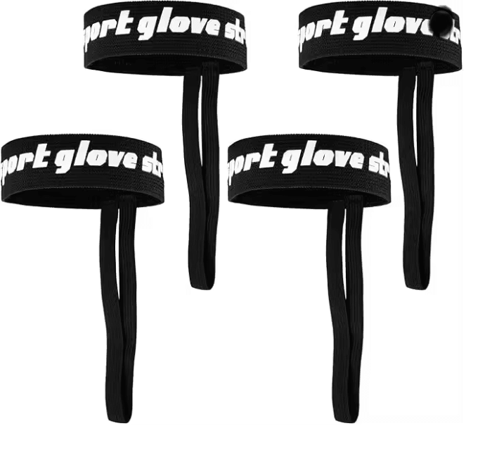 Ski Glove Leash Safety Straps Elastic Anti Lost Glove Straps Set of 4