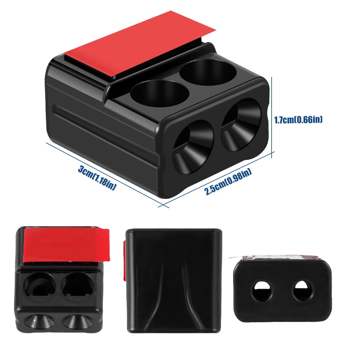 4 Pack Ultrasonic Deer Whistle Car Animal Repellent Safety Device Waterproof