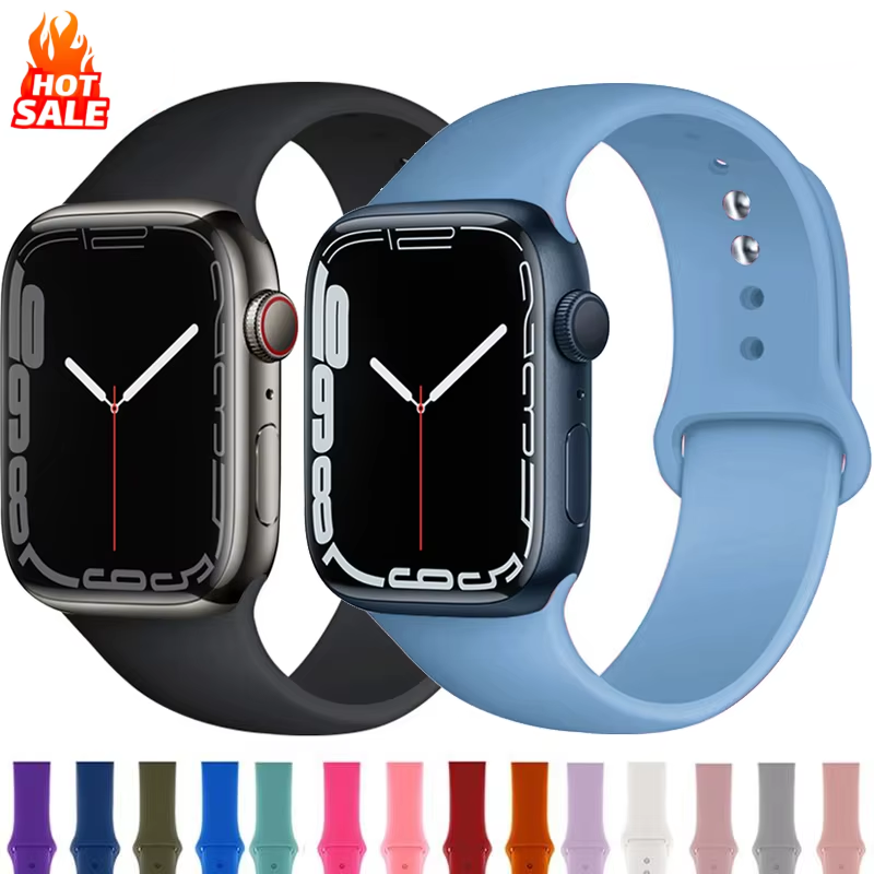 Durable Silicone Band for Apple Watch Sports Bracelet for iWatch Series