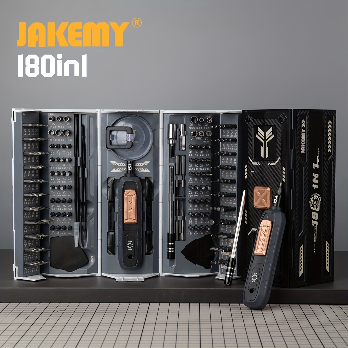 Electric Screwdriver Kit, Precision Drill Bits Set for iPhone, Glasses, Watch, Laptop Repair