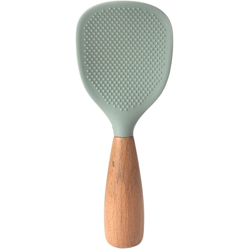Silicone Rice Spoon, Heat-Resistant Silicone Spoon, Non Stick Cooking Spoon, Reusable Small Tool