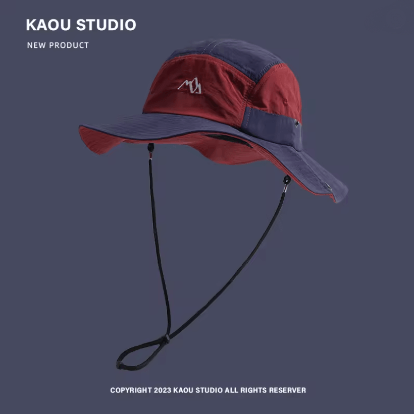 QuickDry Breathable Bucket Hat for Sun Protection and Outdoor Activities