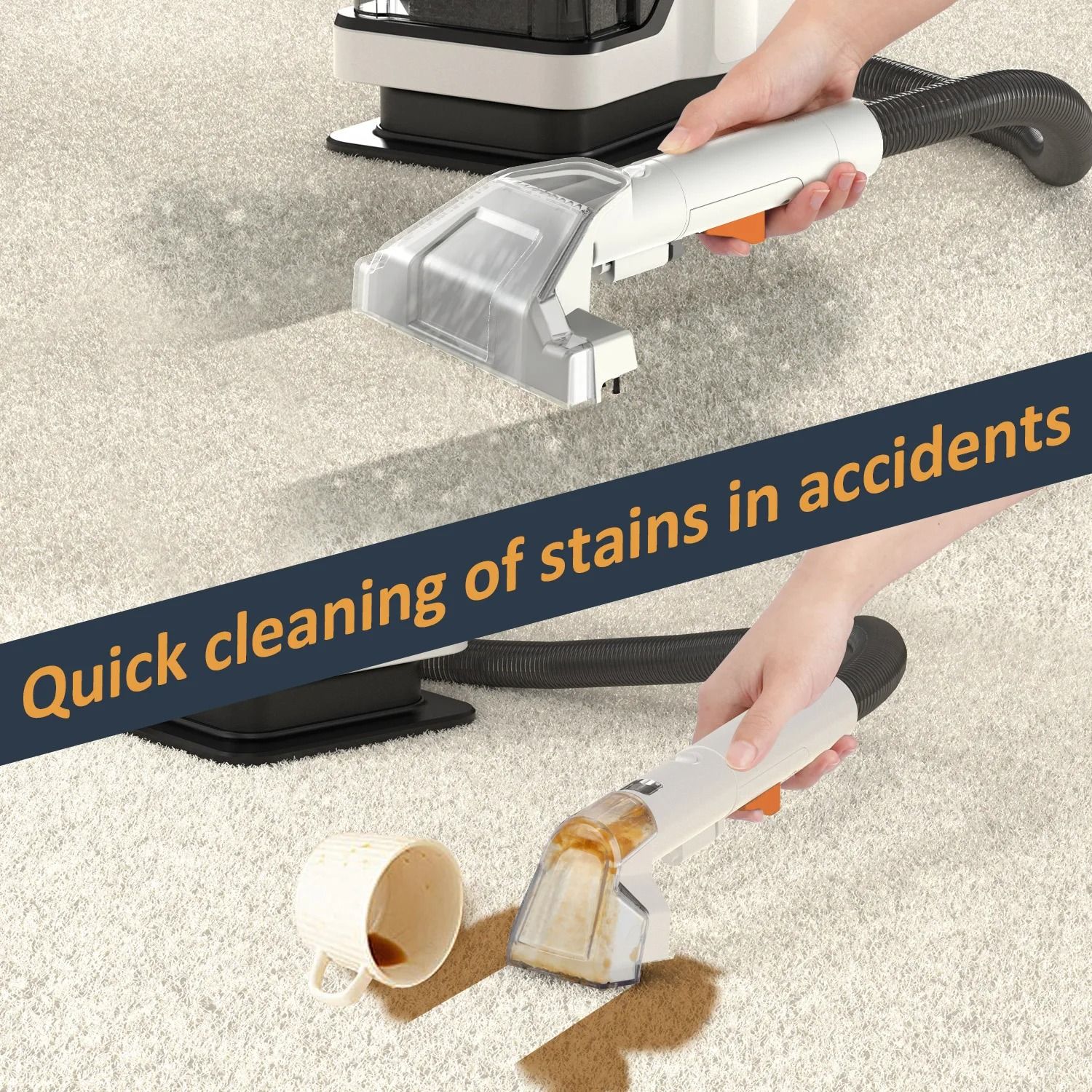 Professional Handheld Carpet and Pet Spot Cleaner