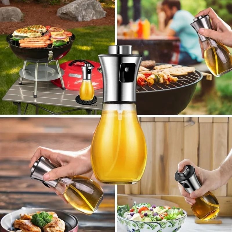 Professional Precision Glass Olive Oil Sprayer and Healthy Cooking Mister