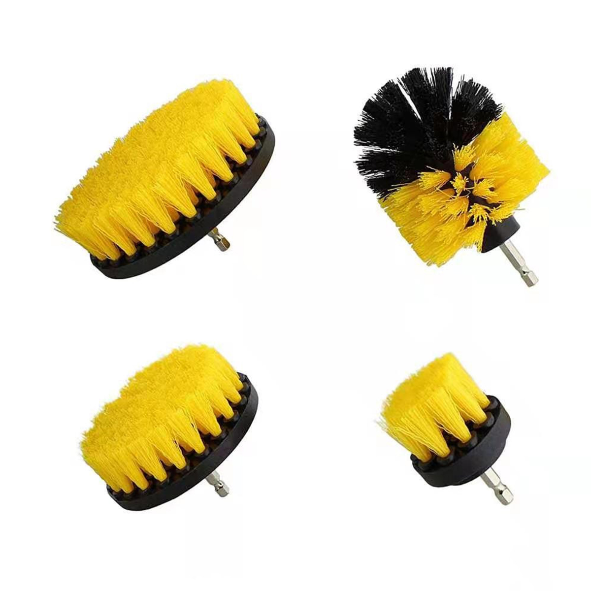 Electric Cleaning Brush Tool for Bathroom Kitchen Car Tile Plastic Scrubber Kit