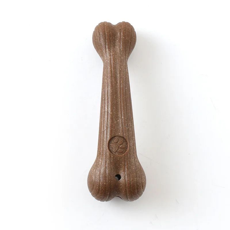 Bamboo Dog Dental Chew Bone – Interactive Teeth Grinding & Cleaning Training Toy