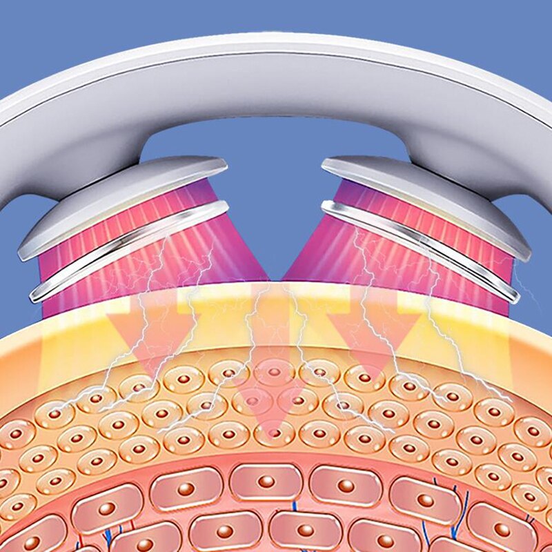 Portable Cervical Massager for Neck & Shoulder Deep Tissue Warm Pressing for Tension Relief