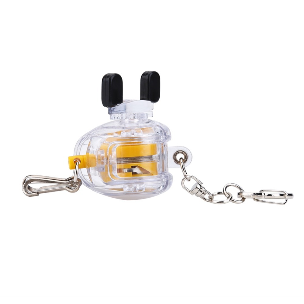 Fishing Key Chain with Steel Wire, Telescopic Rope Portable Key Ring for Outdoor Use