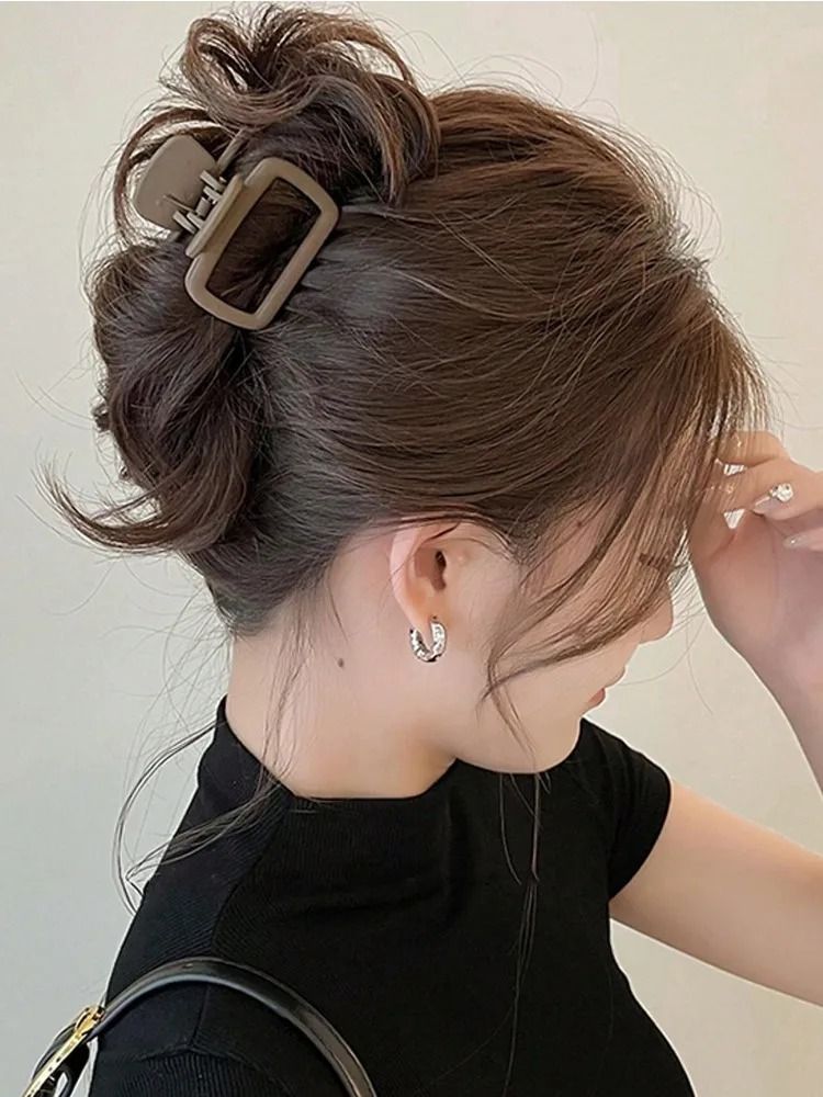 Lightweight Square Hair Claw Clip Set