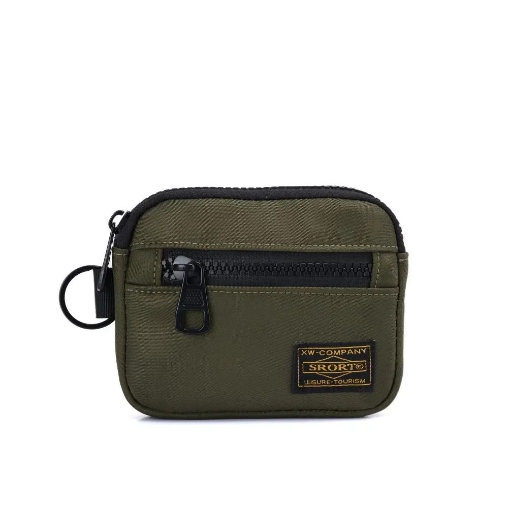 Casual Retro Canvas Mini Zipper Pouch