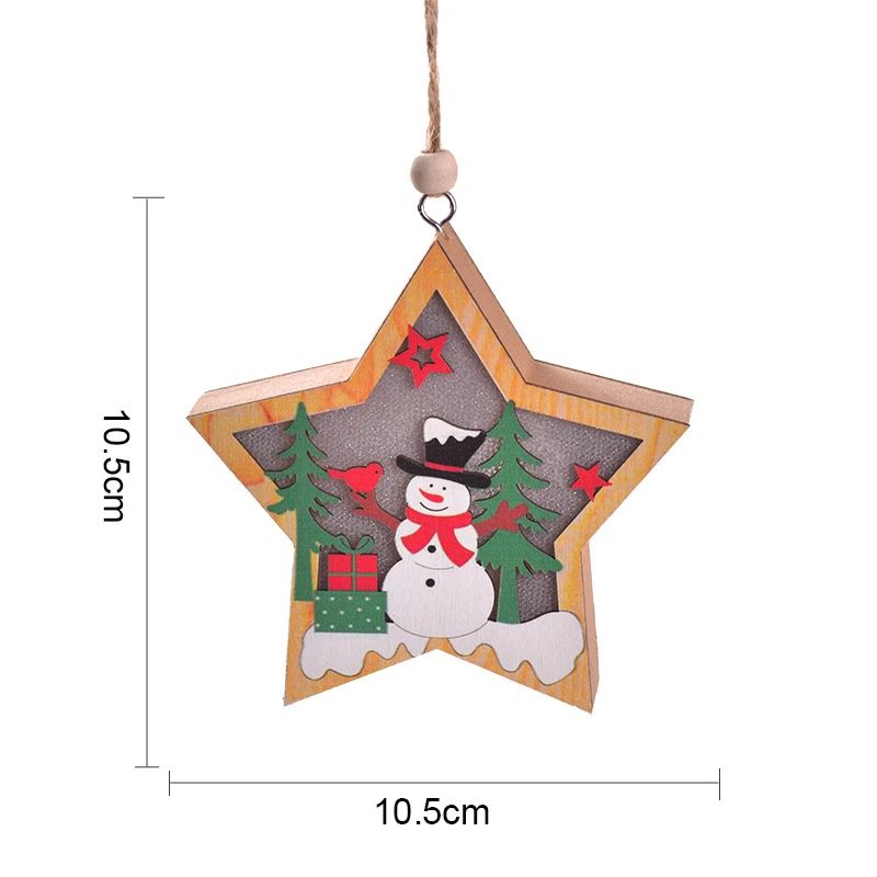 LED Christmas Tree Pendant Night Light