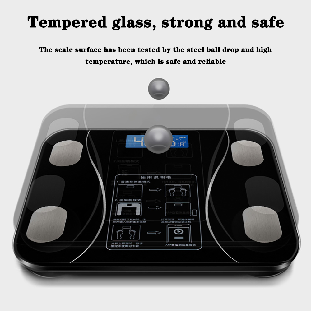 Electronic Scale Bluetooth, Home Charging, Healthy Body Scale, Weight Scale, Weighing Scale