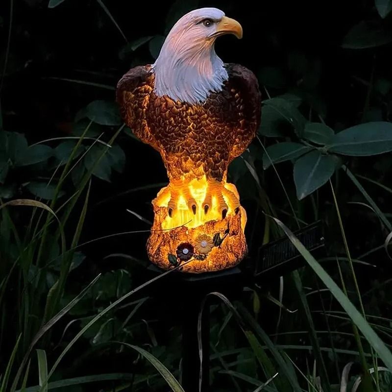 Solar Eagle Garden Light Outdoor LED Lawn Lamp Decorative Patio Solar Light