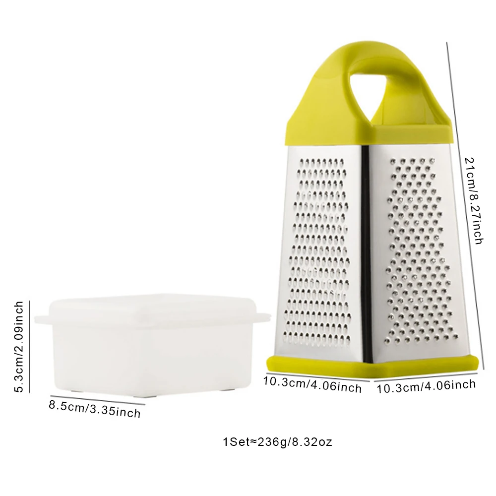 Manual Vegetable Grater Chopper Stainless Steel Cheese Garlic Ginger Fruit Slicer Multifunctional Kitchen Gadget