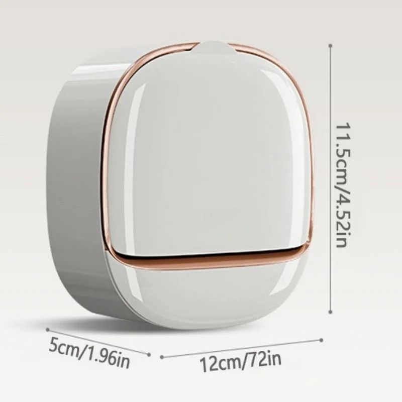 Waterproof Soap Box Hanging Shower Soap Holder with Drainage