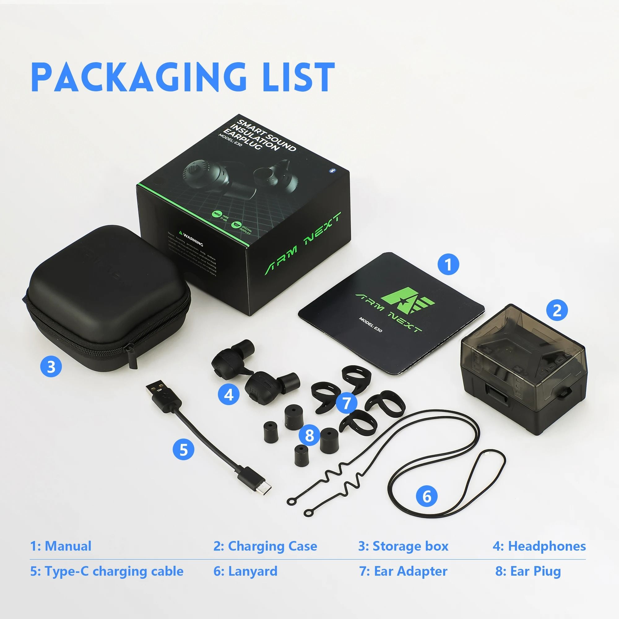 Bluetooth Tactical Noise Reduction Ear Protection Headset