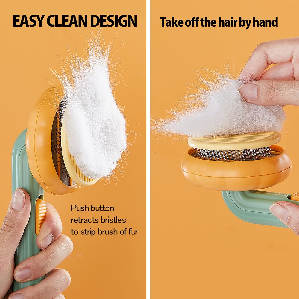 Pumpkin Pet Comb