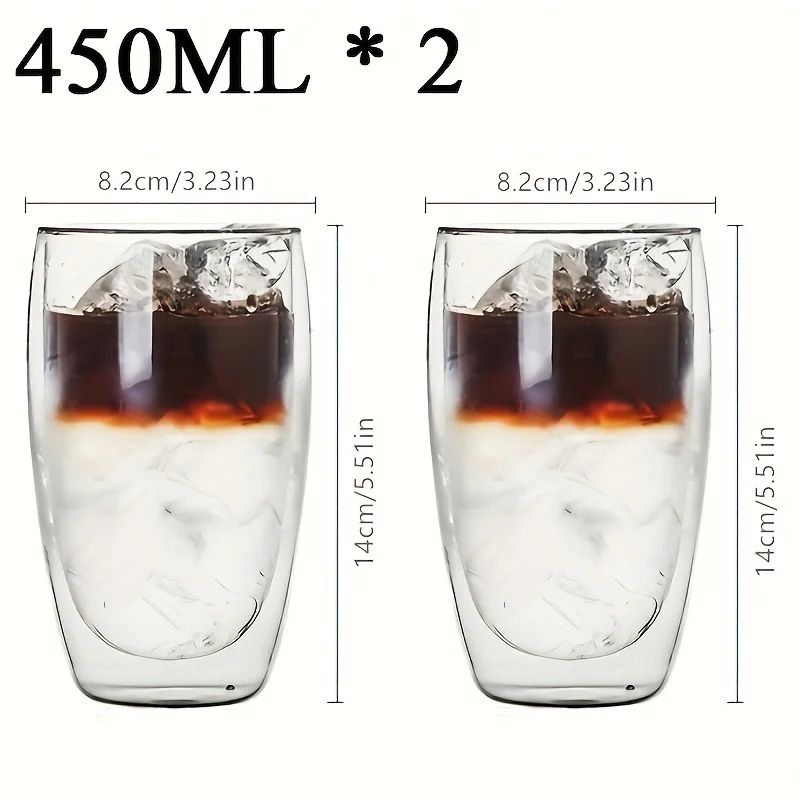 Double Wall Glass Coffee Tea Cup