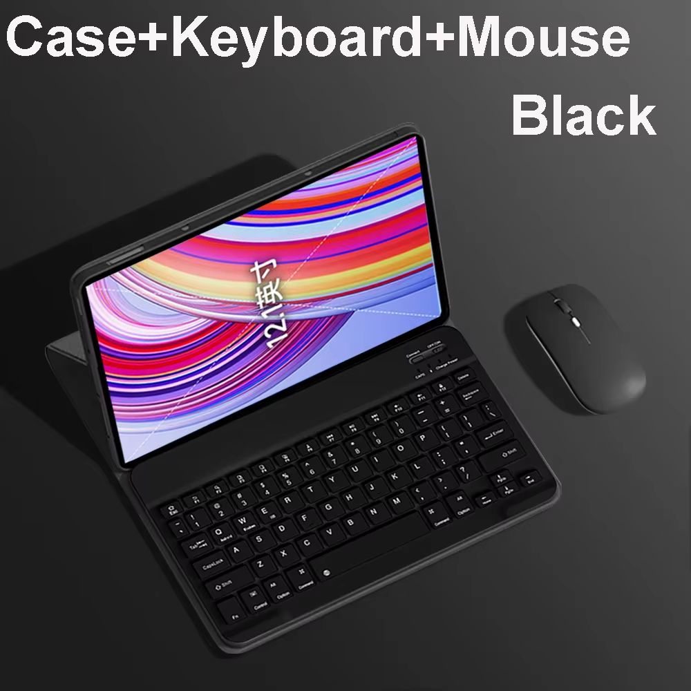 Xiaomi Redmi Pad Pro 12.1 Inch Case with Keyboard – Slim Protective Cover with Detachable Wireless Keyboard & Stand
