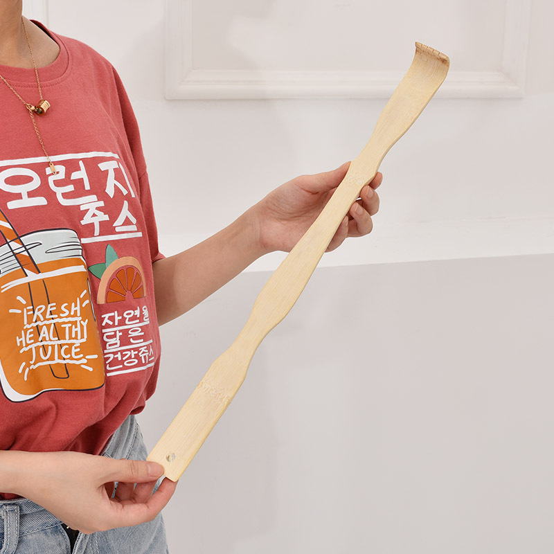 Bamboo Anti-Itch Back Scratcher – Home Massage Scratching Device