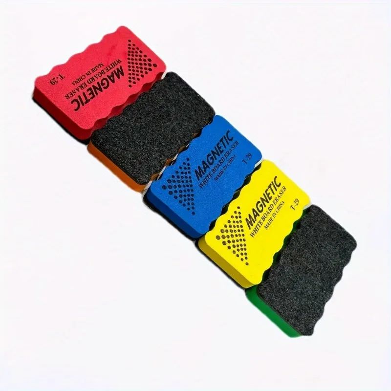 Magnetic Whiteboard Erasers Set of 5