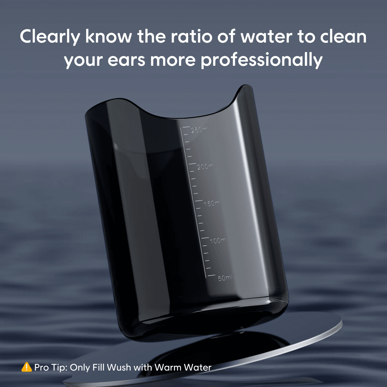 PureFlow Electric Ear Cleaner with Water Irrigation and Pressure Control