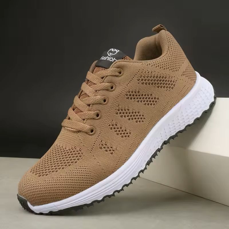 Womens Breathable Knit Sneakers Lightweight Walking Shoes