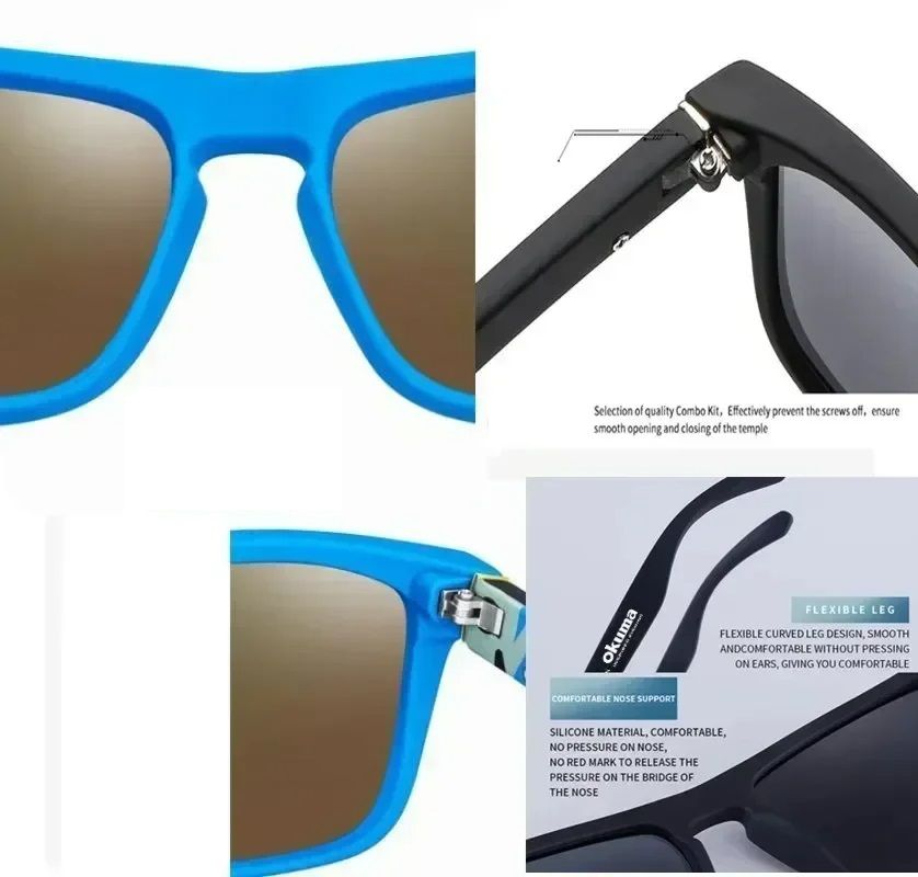Okuma Polarized Sunglasses for Men & Women, Ideal for Outdoor Activities like Hunting, Fishing, Driving, and Cycling