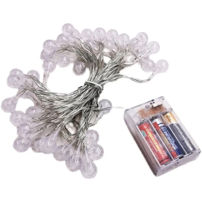 LED Crystal Ball String Lights