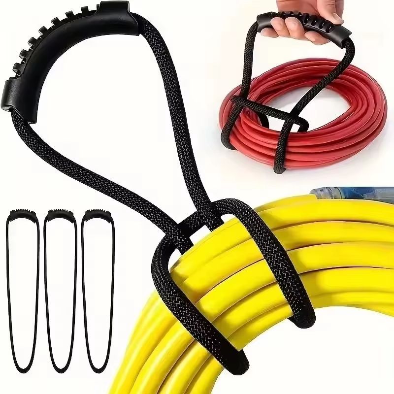 Cord Organizer Holder with Triangle Buckle Wire Manager Straps