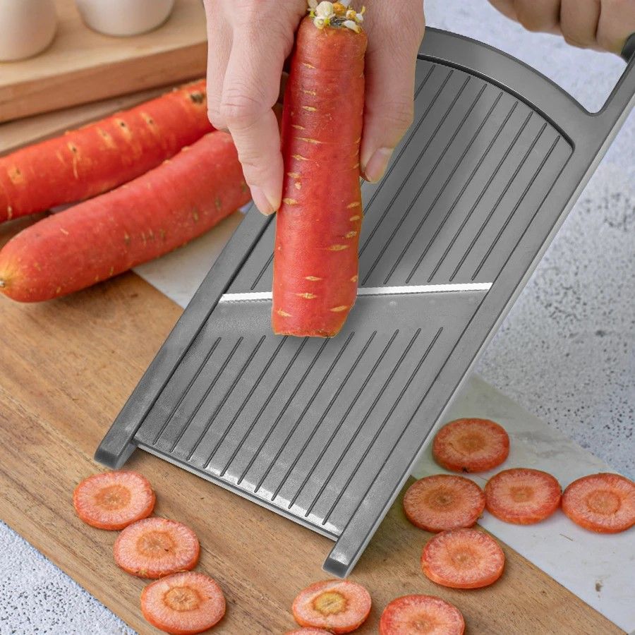SliceMaster Pro Stainless Steel Vegetable & Potato Handheld Slic