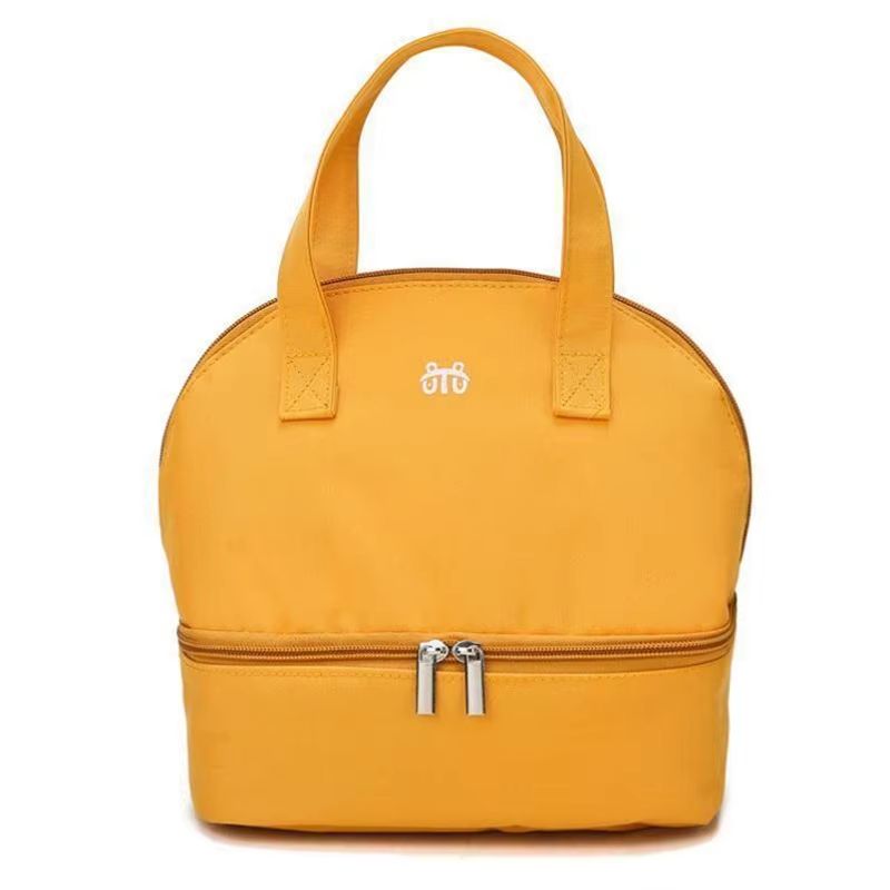 Insulated Double-Layer Large Capacity Mommy Diaper & Picnic Bag