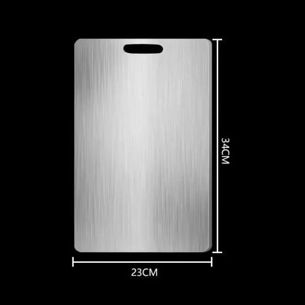 Stainless Steel Cutting Board Antibacterial Kitchen Prep Board