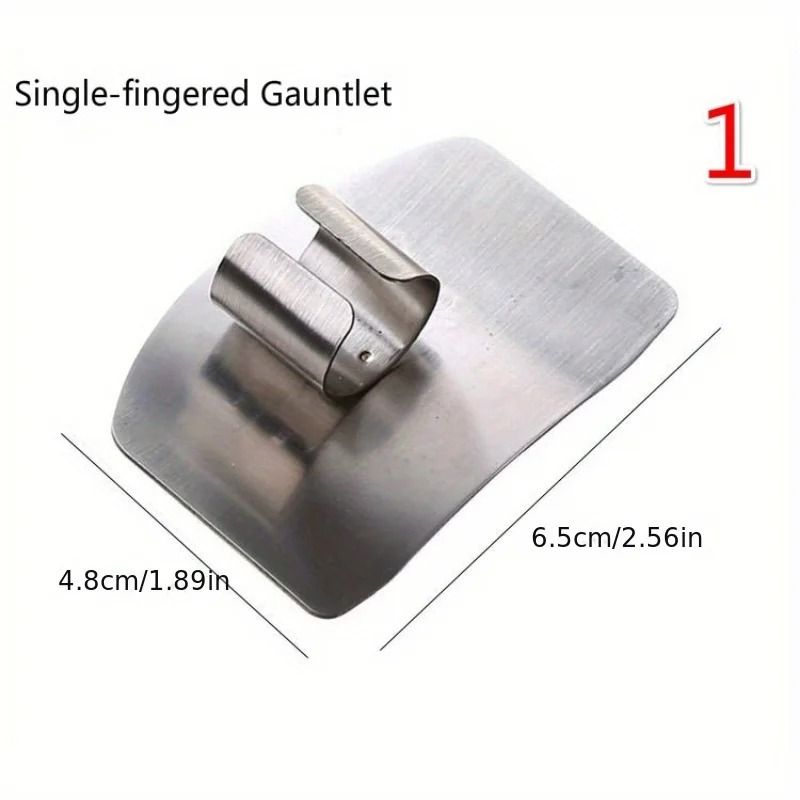 Stainless Steel Adjustable Finger Guard & Safety Cutting Shield