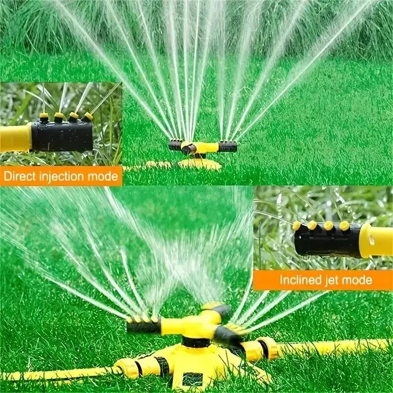 360 Degree Automatic Rotating Garden Sprinkler Head