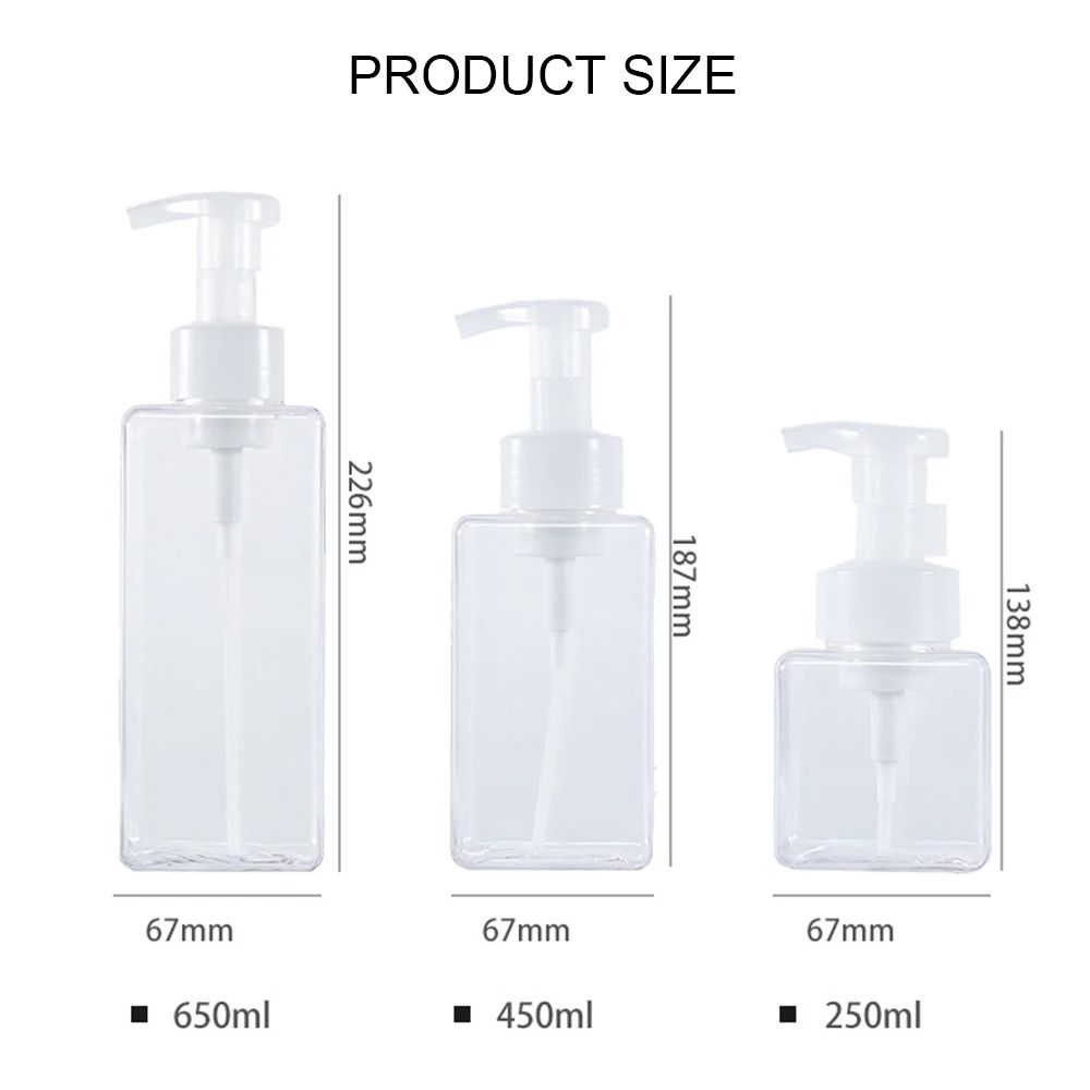 Refillable Foaming Soap Dispenser Bottle