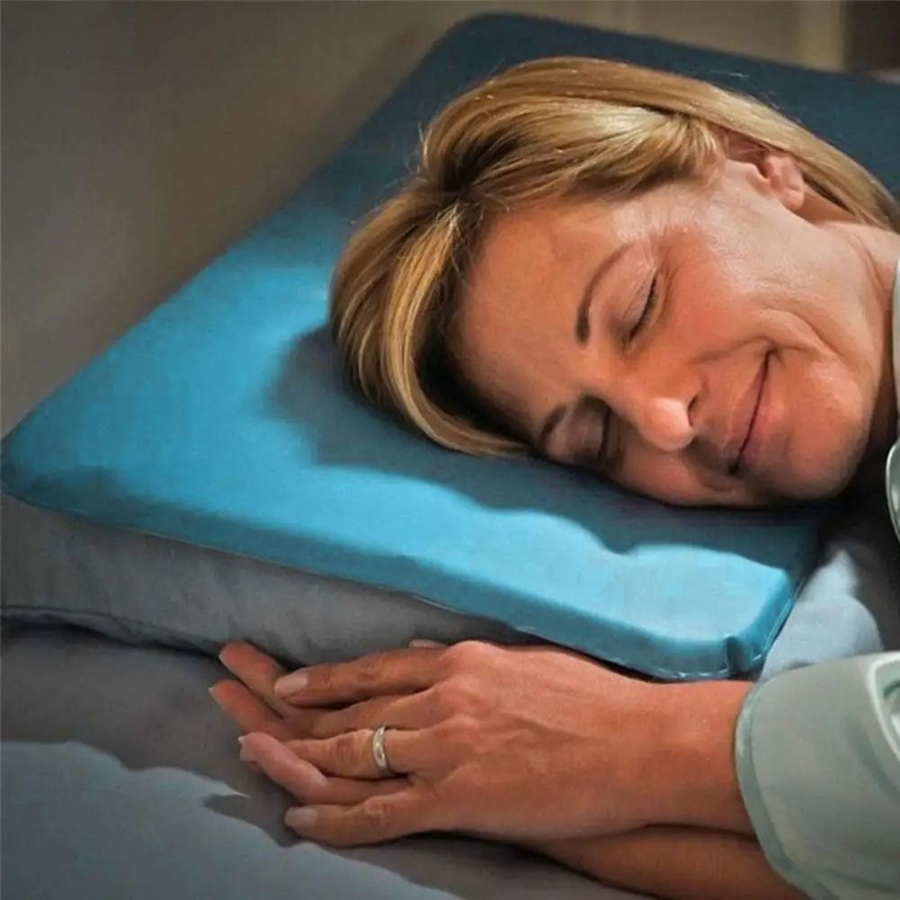 Cooling Gel Pillow Insert Summer Ice Therapy Sleep Aid