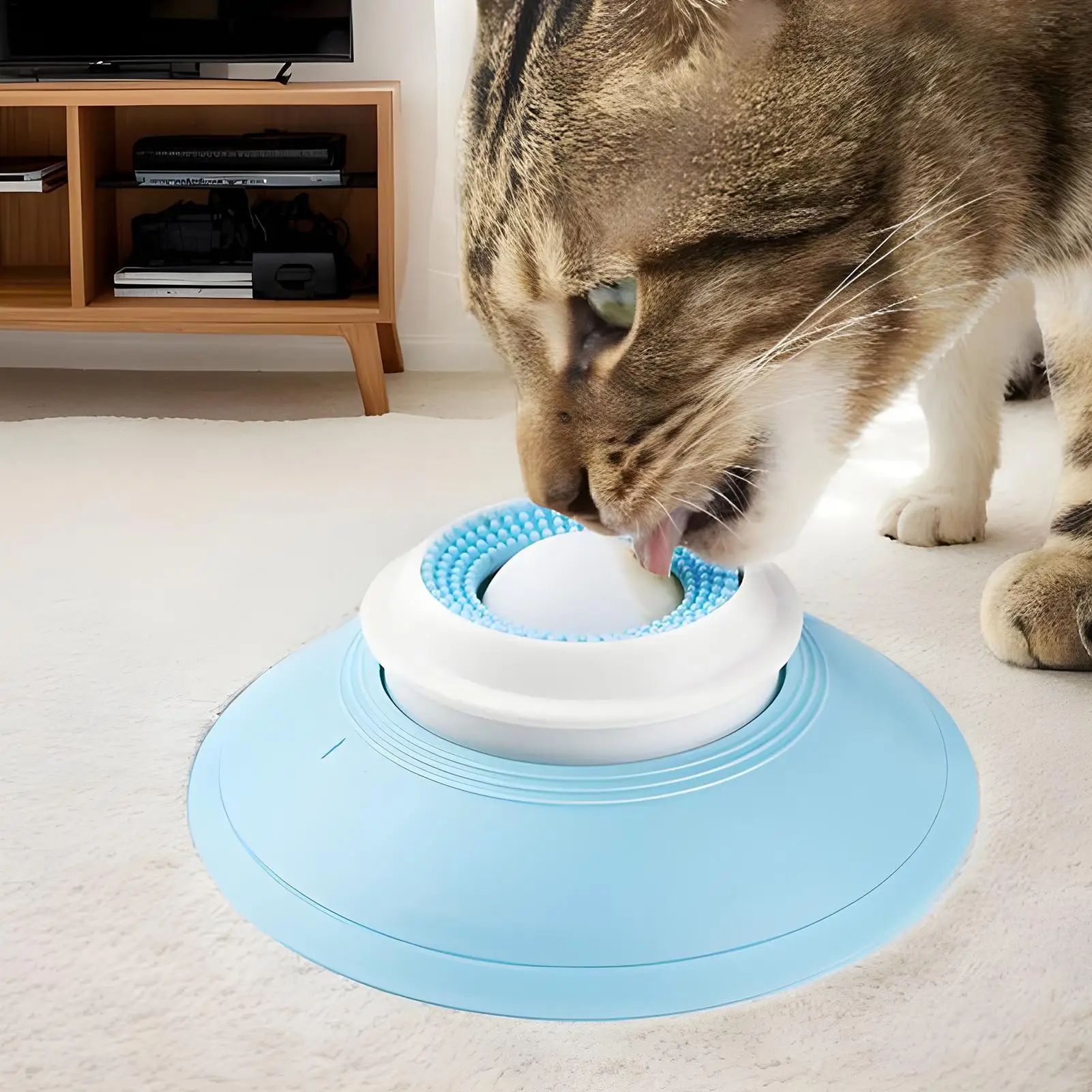 Dog Slow Feeder Lick Bowl