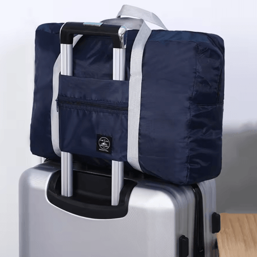Foldable Large Capacity Travel Bag – Lightweight Carry-On Weekend Duffle Tote