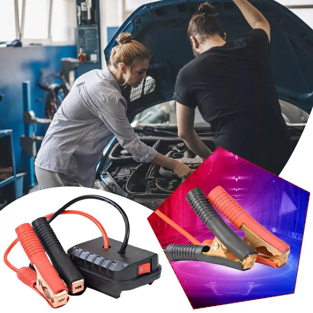 Car Emergency Starter Battery Converter Clips