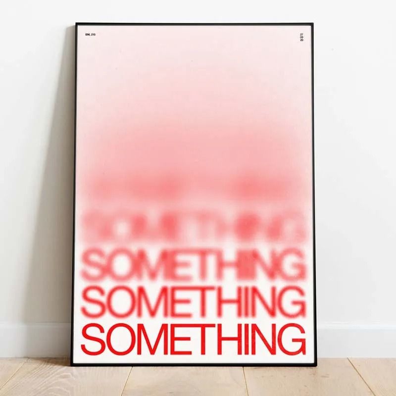 Modern Retro Inspirational Quote Canvas Art