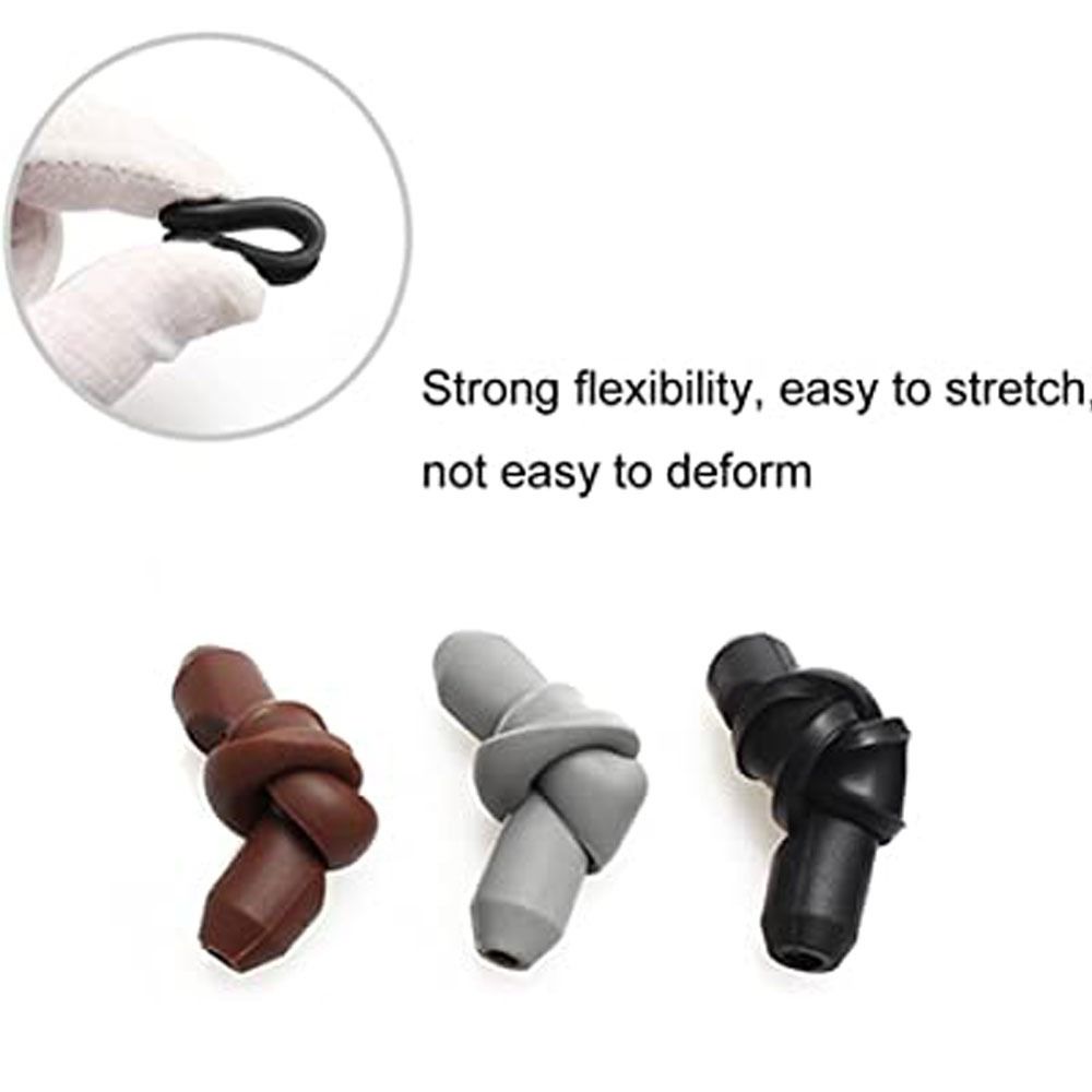 Anti Slip Silicone Temple Tips for Glasses to Reduce Ear Pressure and Sliding