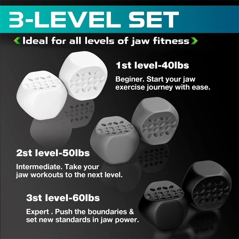 Anti-Aging Jaw Exerciser Set