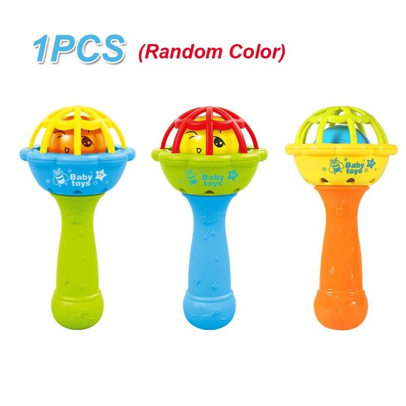 Soft Baby Grasping Ball with Internal Bell